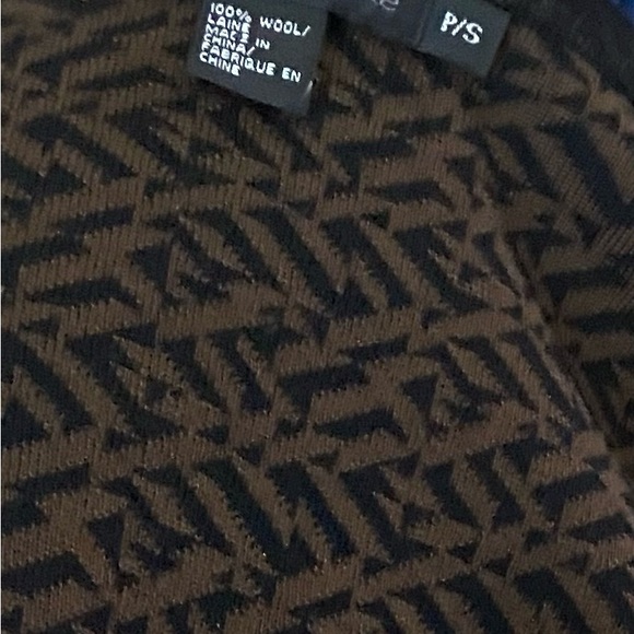 Y2K DKNY Wool Long Maxi Cardigan Sweater Dress Duster - Picture 3 of 3